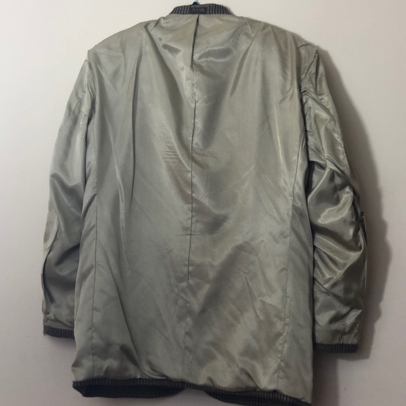 Stafford Brown & Tan Plaid 2-Button Blaze 40R - Picture 8 of 8